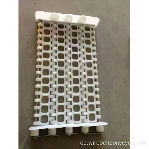 Gebogenes modulares Förderband aus Kunststoff